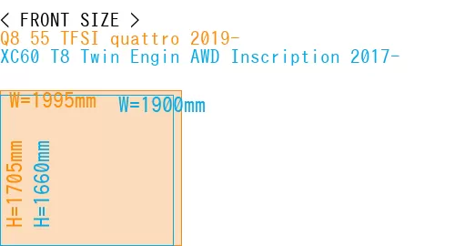 #Q8 55 TFSI quattro 2019- + XC60 T8 Twin Engin AWD Inscription 2017-